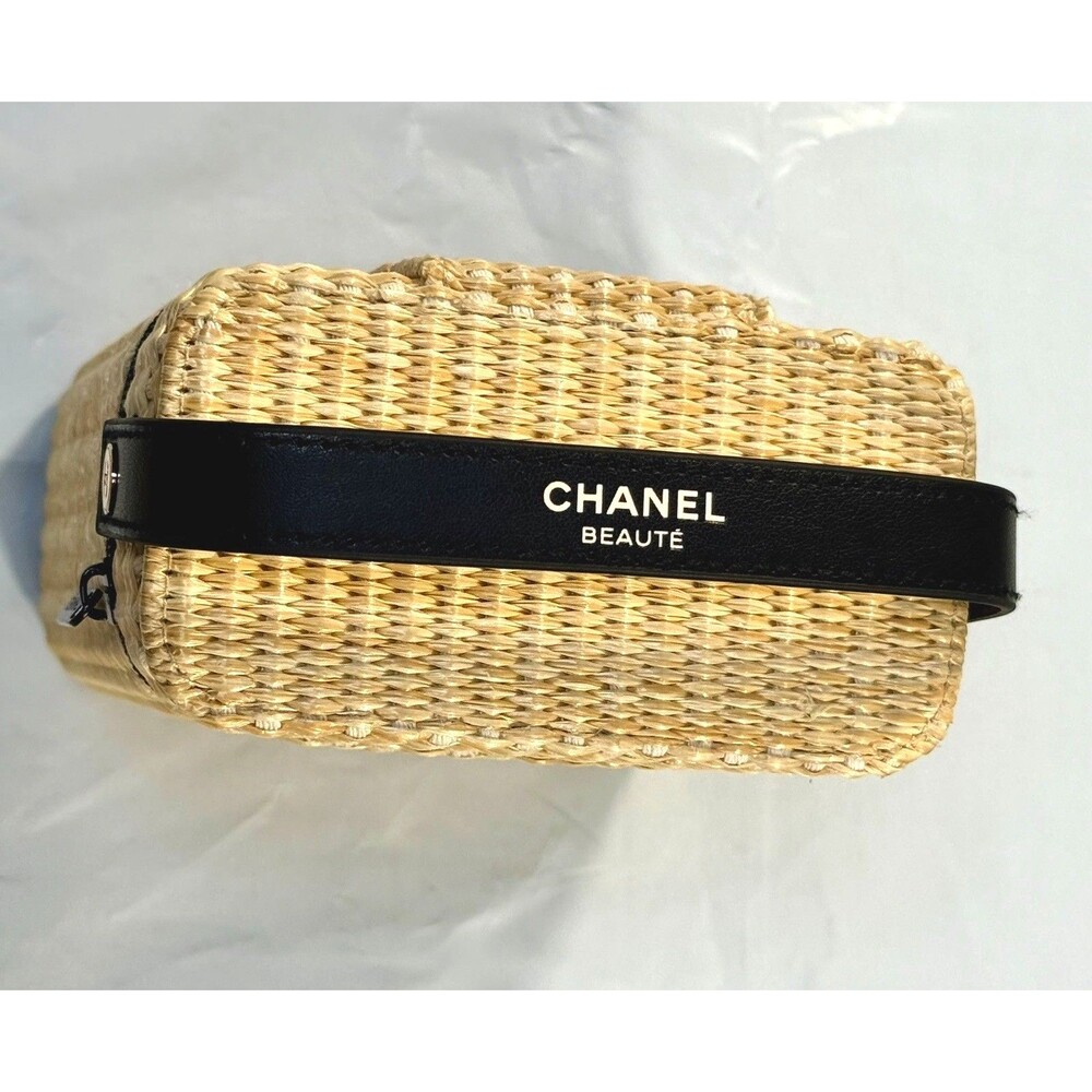 CHANEL Les Beiges Wicker Vanity CASE ONLY Limited Edition Summer Essentials NWB - Picture 3 of 10